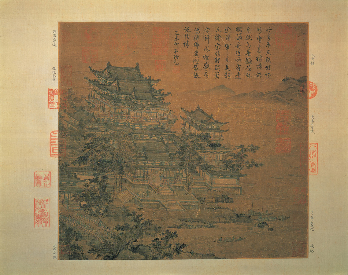 The Lo-yang Pavilion by Li Zhaodao