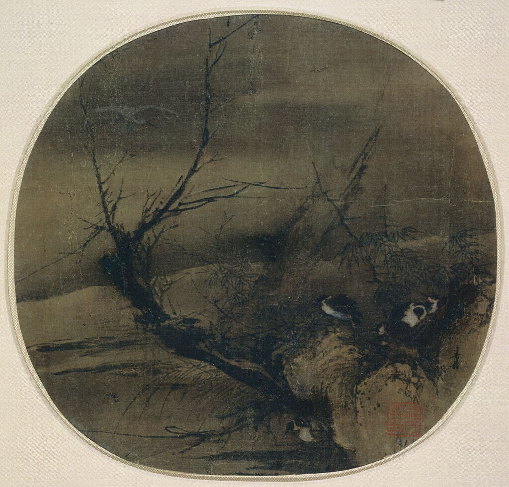 Winter Birds by Liang Kai