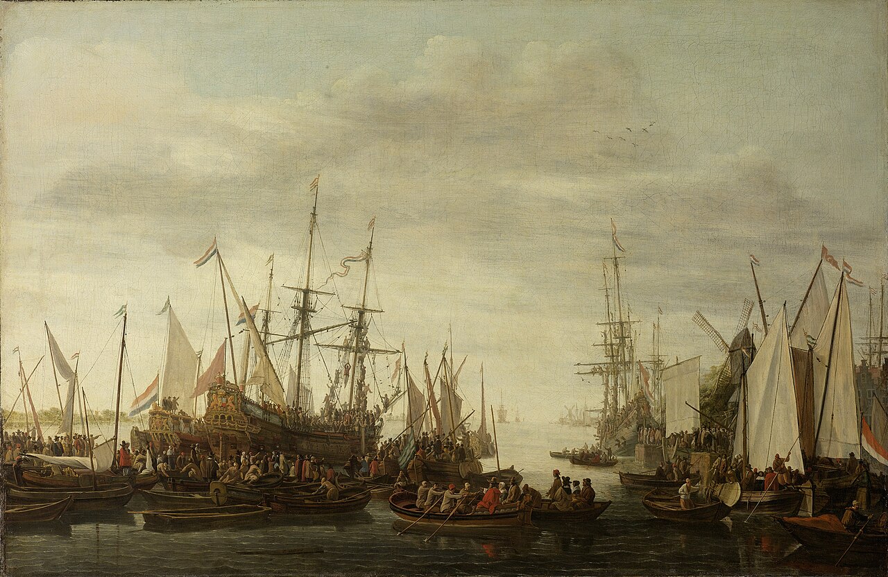 The Keelhauling of the Ship’s Surgeon of Admiral Jan van Nes by Lieve Verschuier