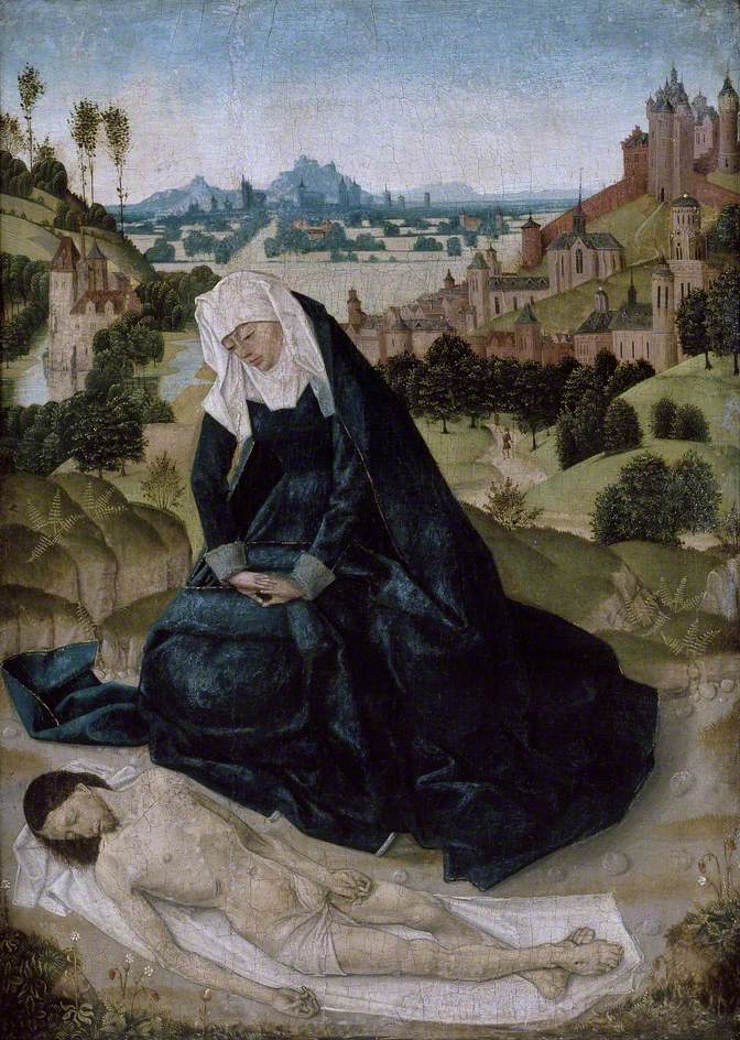 Pietà by Lieven van Lathem