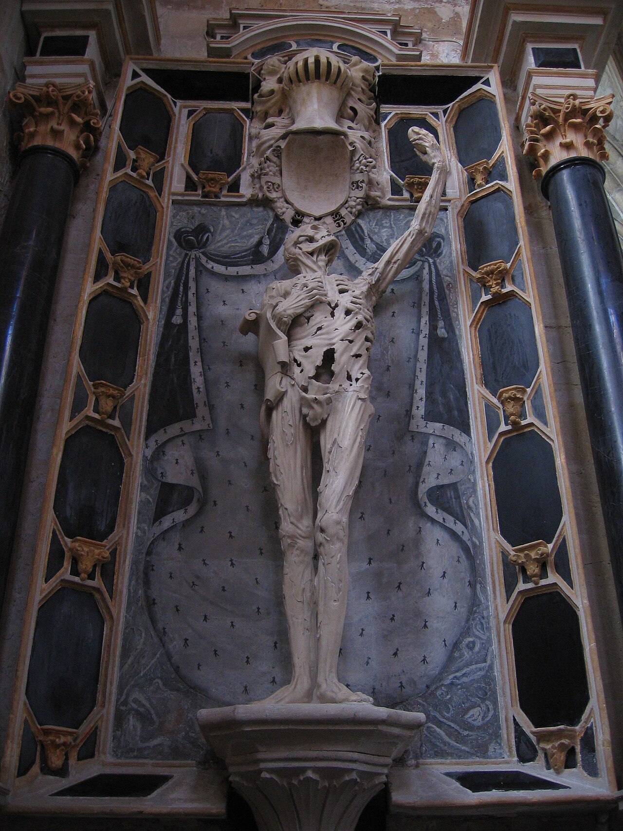 Cadaver Tomb of René of Chalon by Ligier Richier