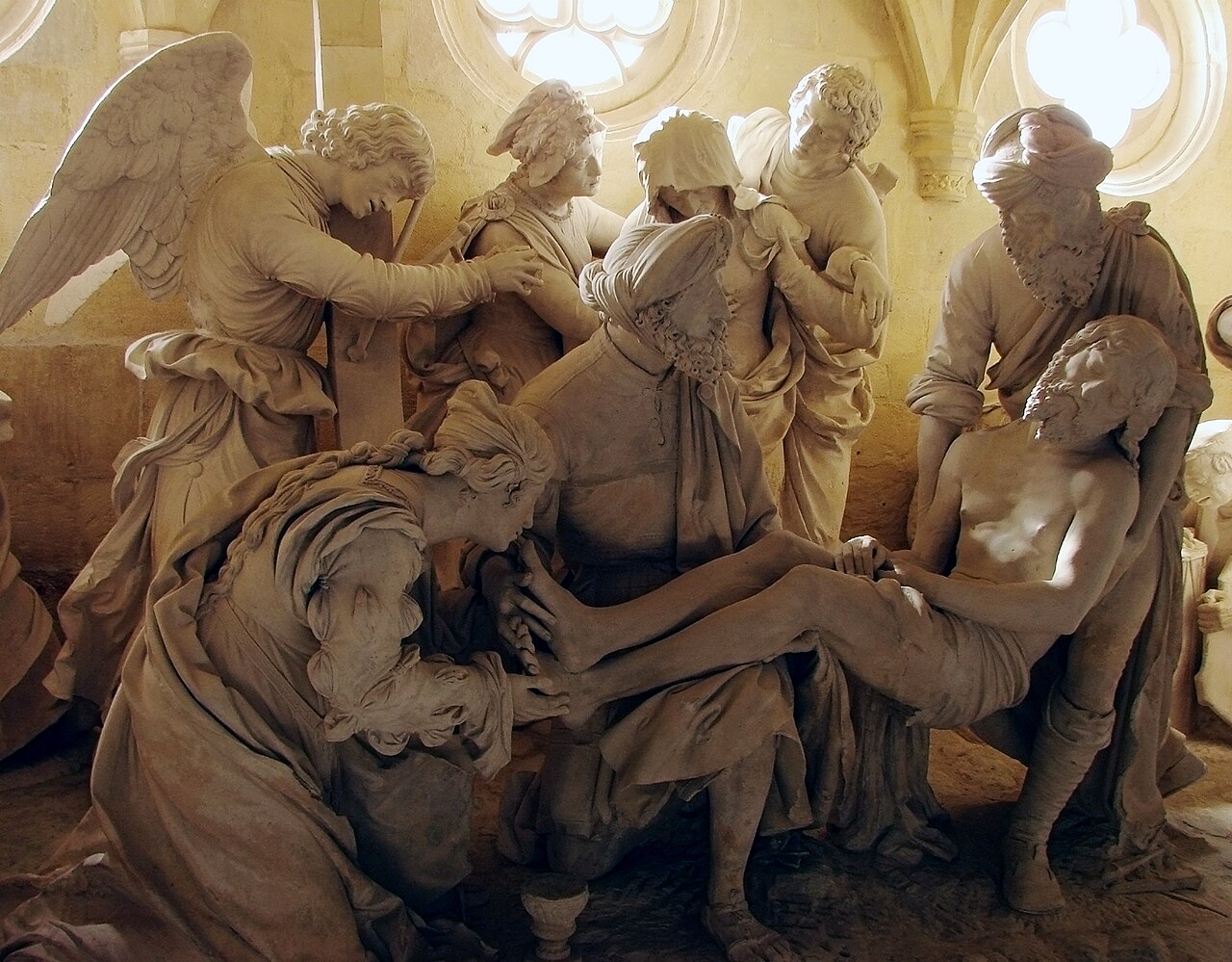 Entombment of Christ by Ligier Richier by Ligier Richier