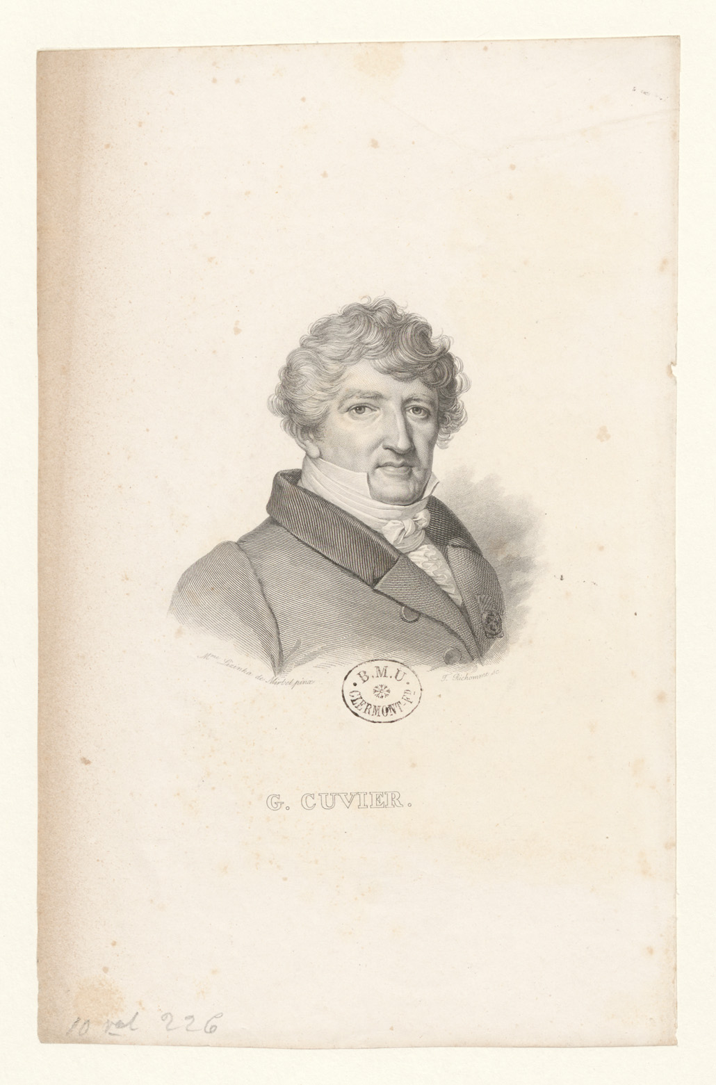 G. Cuvier BOYER 637 by Lizinska de Mirbel
