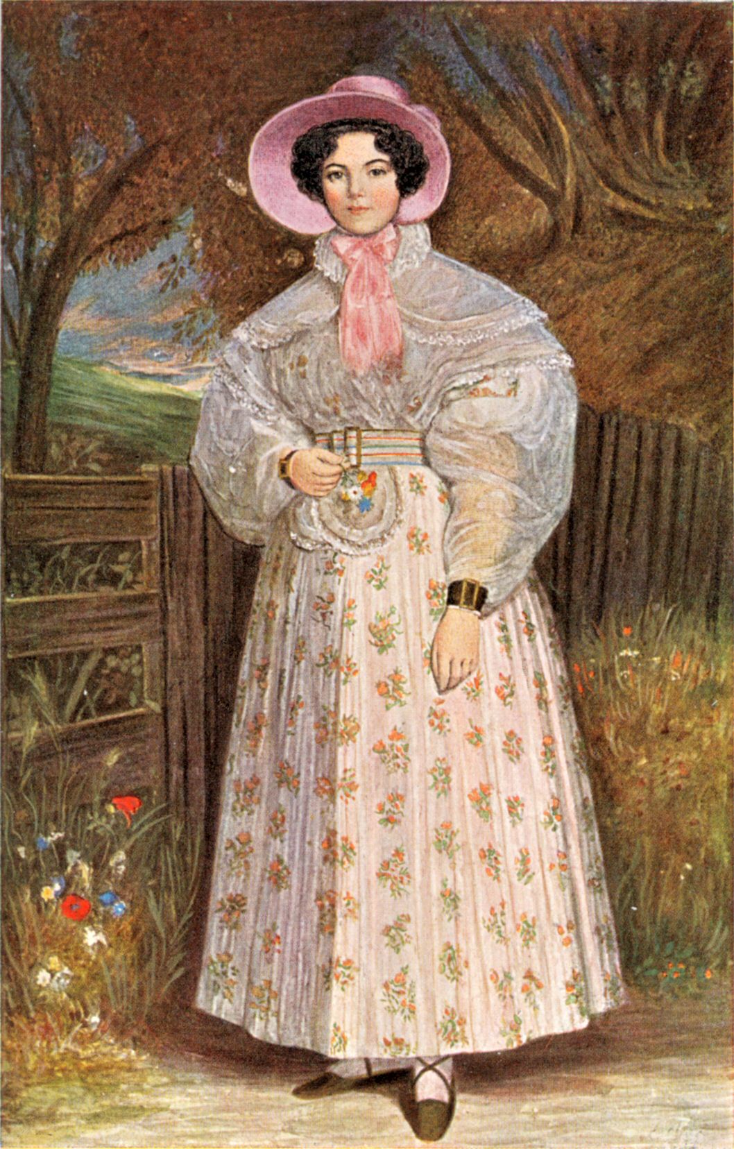 Portrait of Lizinska de Mirbel