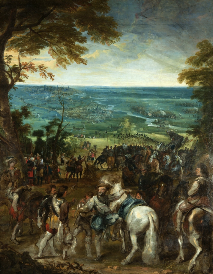 Henry IV at the siege of Amiens by Lodewijk de Vadder