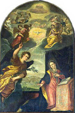 The Annunciation by Lodewijk Toeput