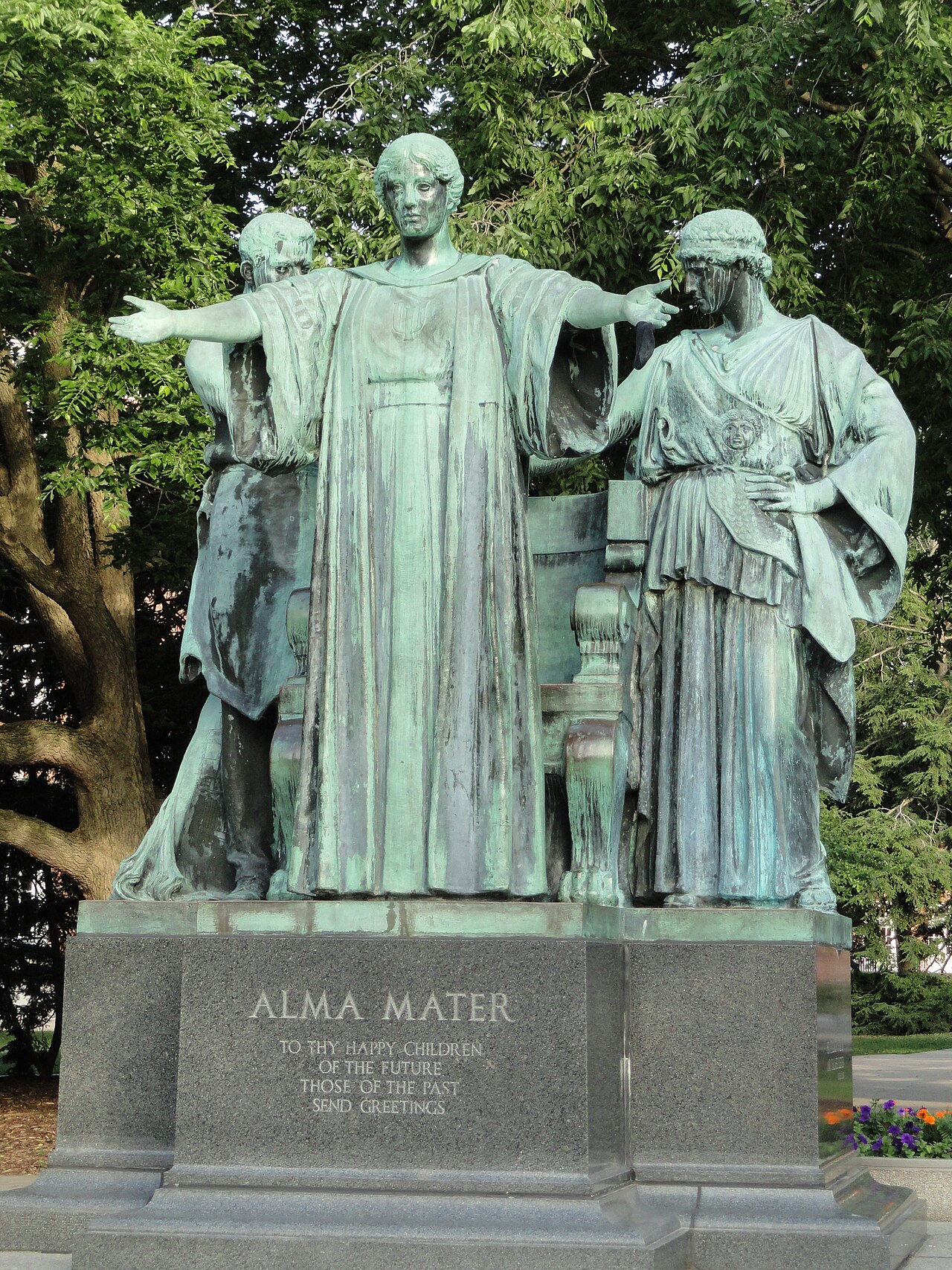 Alma Mater by Lorado Taft