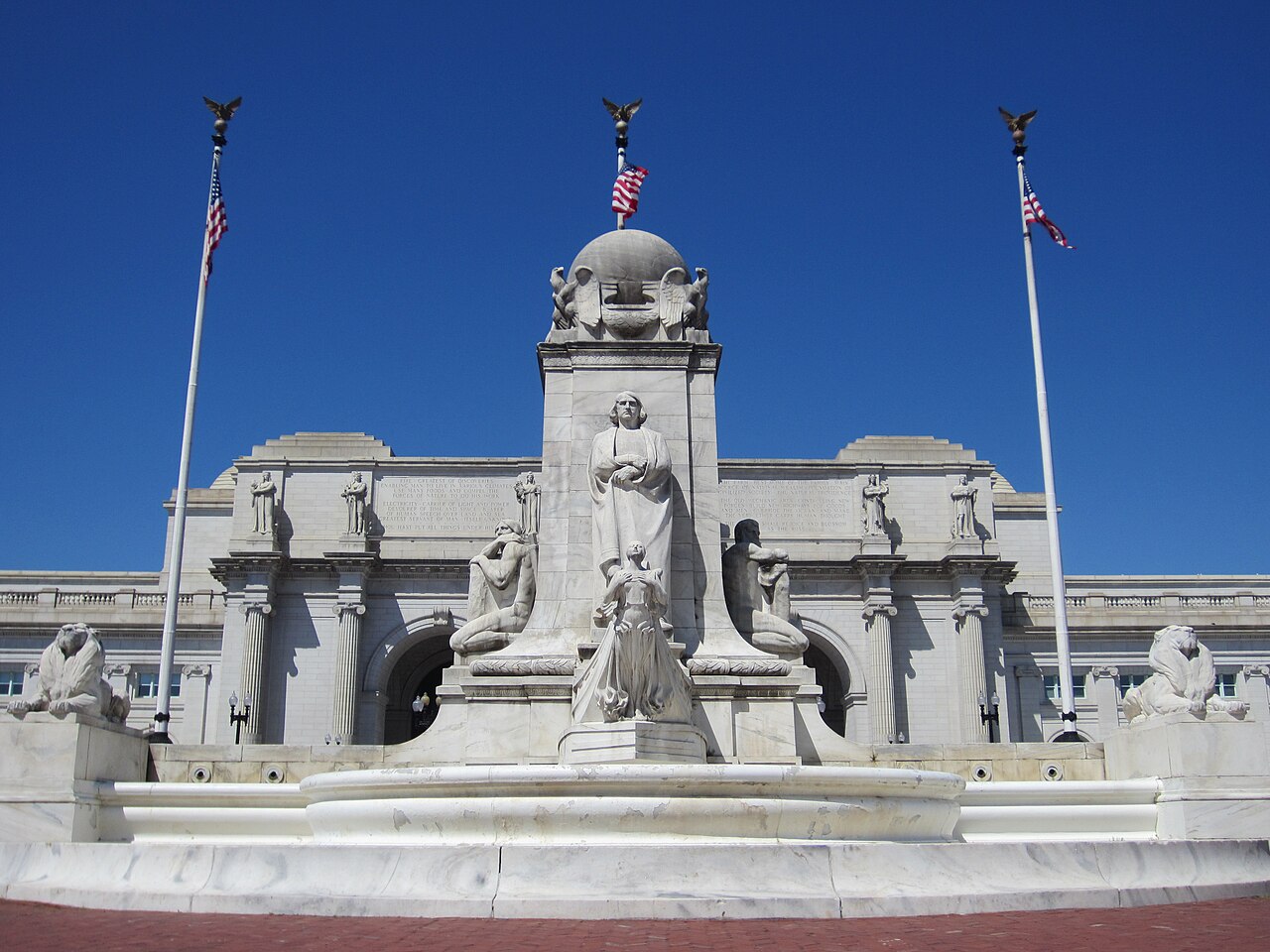 Columbus Fountain by Lorado Taft