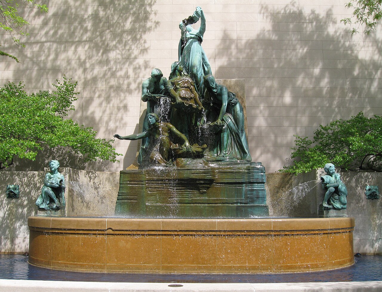 Fountain of the Great Lakes by Lorado Taft