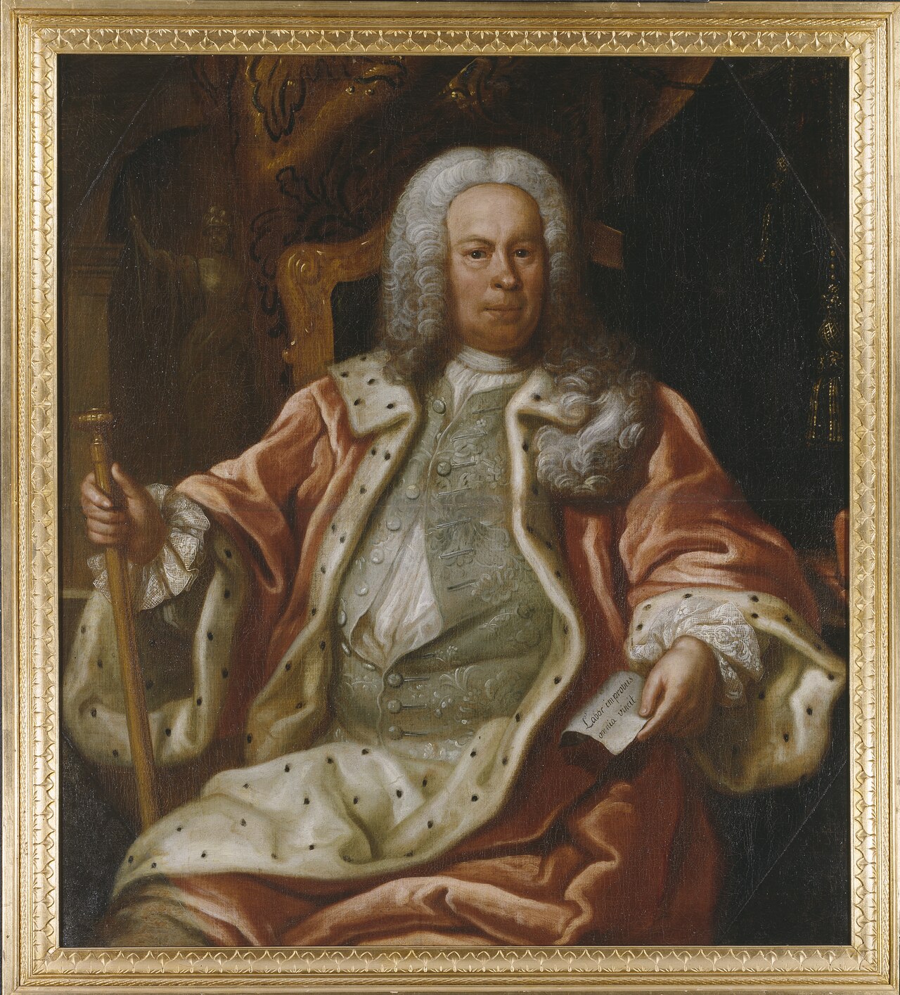 Samuel Åkerhielm af Margretelund d.y., 1684-1768 by Lorens Pasch the Elder