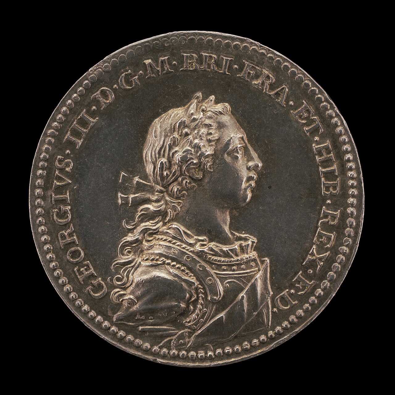 Coronation of King George III [obverse] by Lorenz Natter