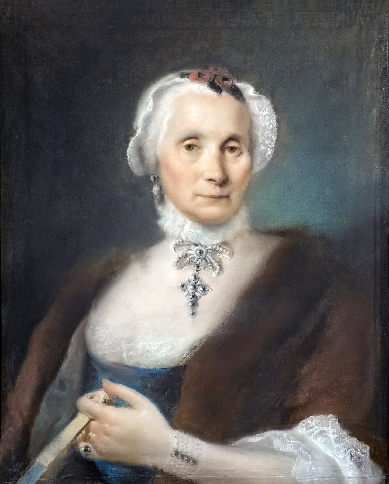 Portrait of Cecilia Guardi by Lorenzo Baldissera Tiepolo
