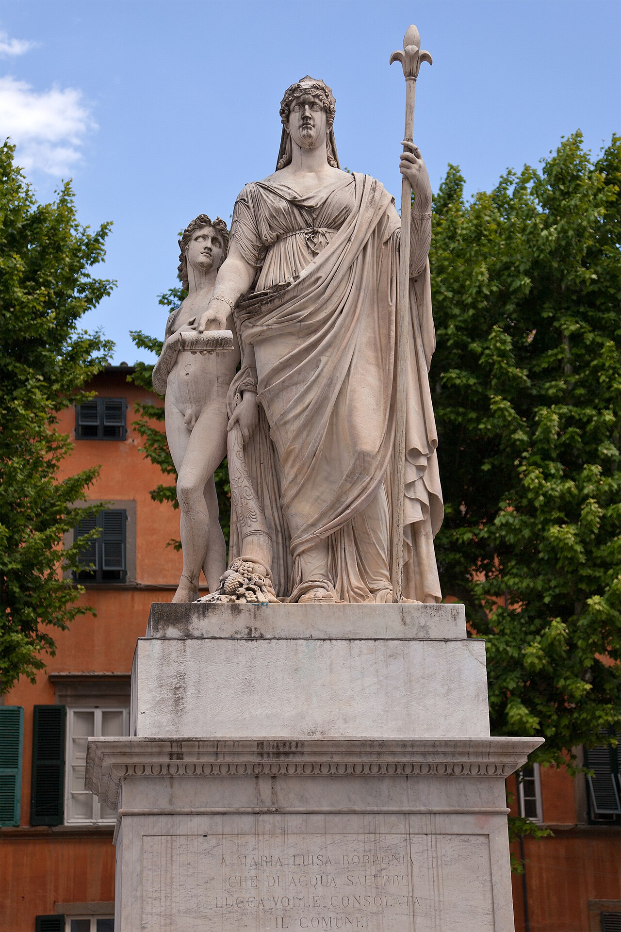 Monument to Maria Luisa di Borbone-Spagna (Lucca) by Lorenzo Bartolini