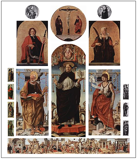 Griffoni Polyptych by Lorenzo Costa