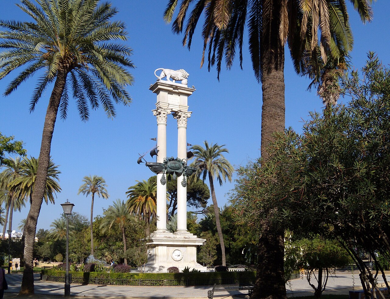 Columbus Monument by Lorenzo Coullaut Valera