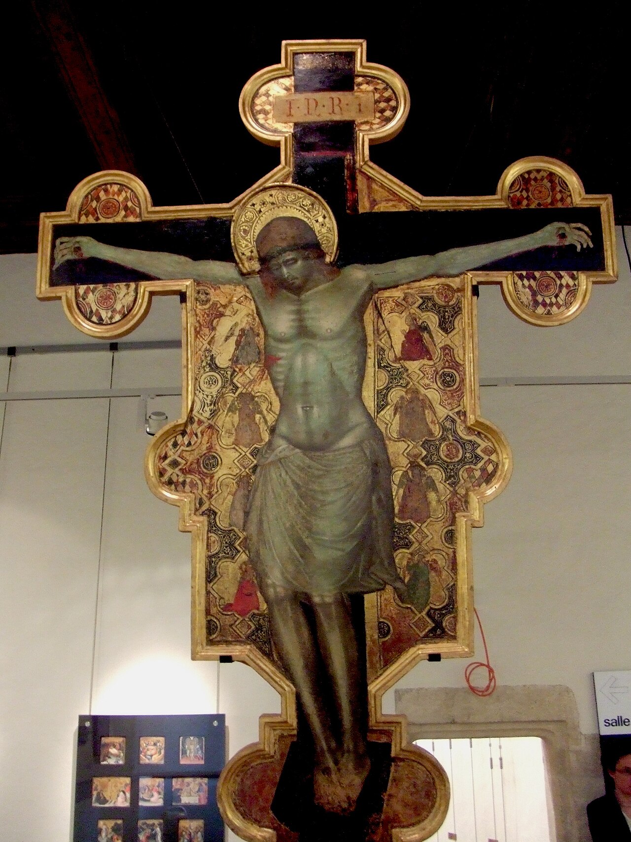 Painted crucifix by Lorenzo di Bicci by Lorenzo di Bicci