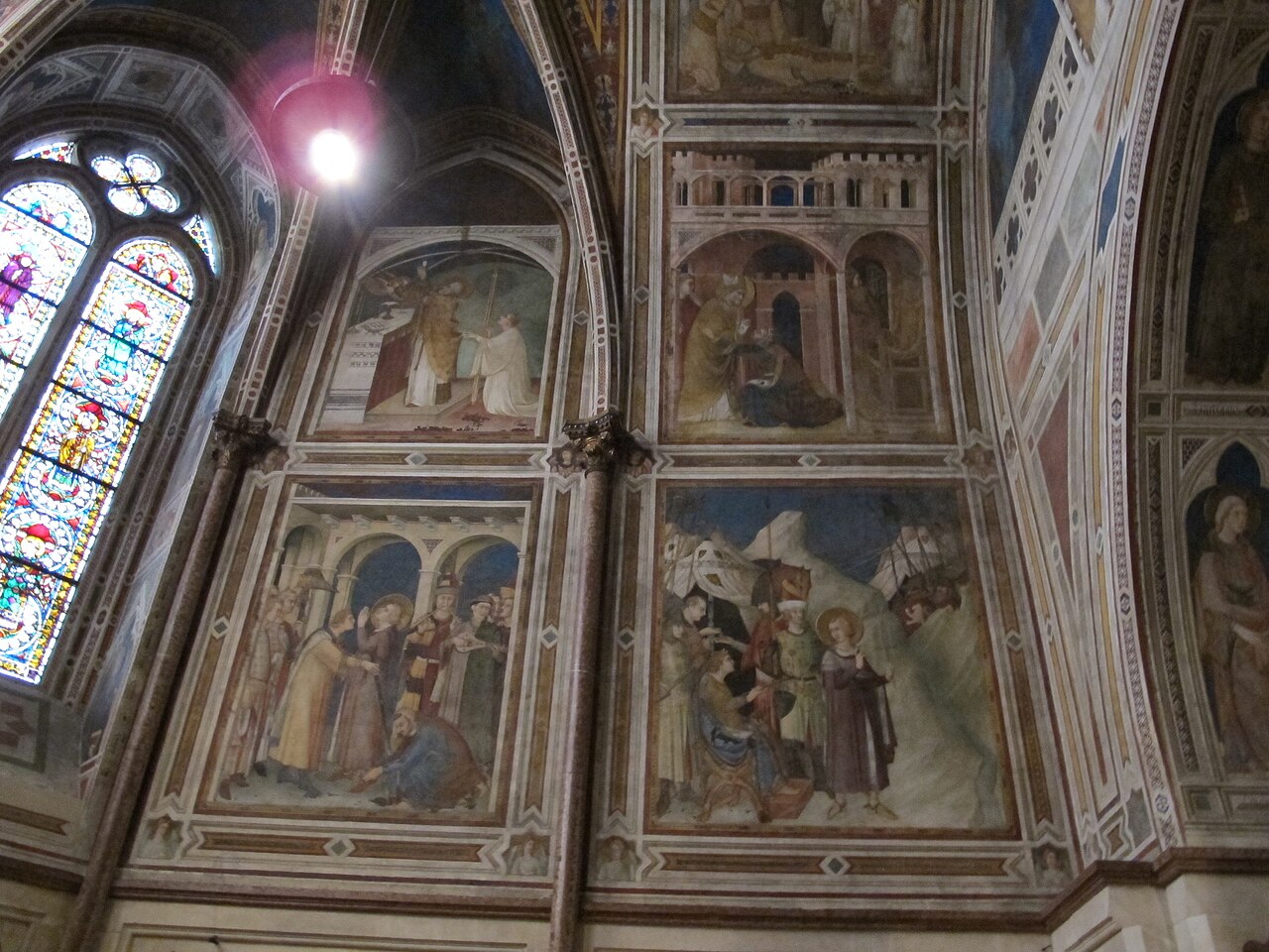 San Martino Chapel by Lorenzo di Bicci