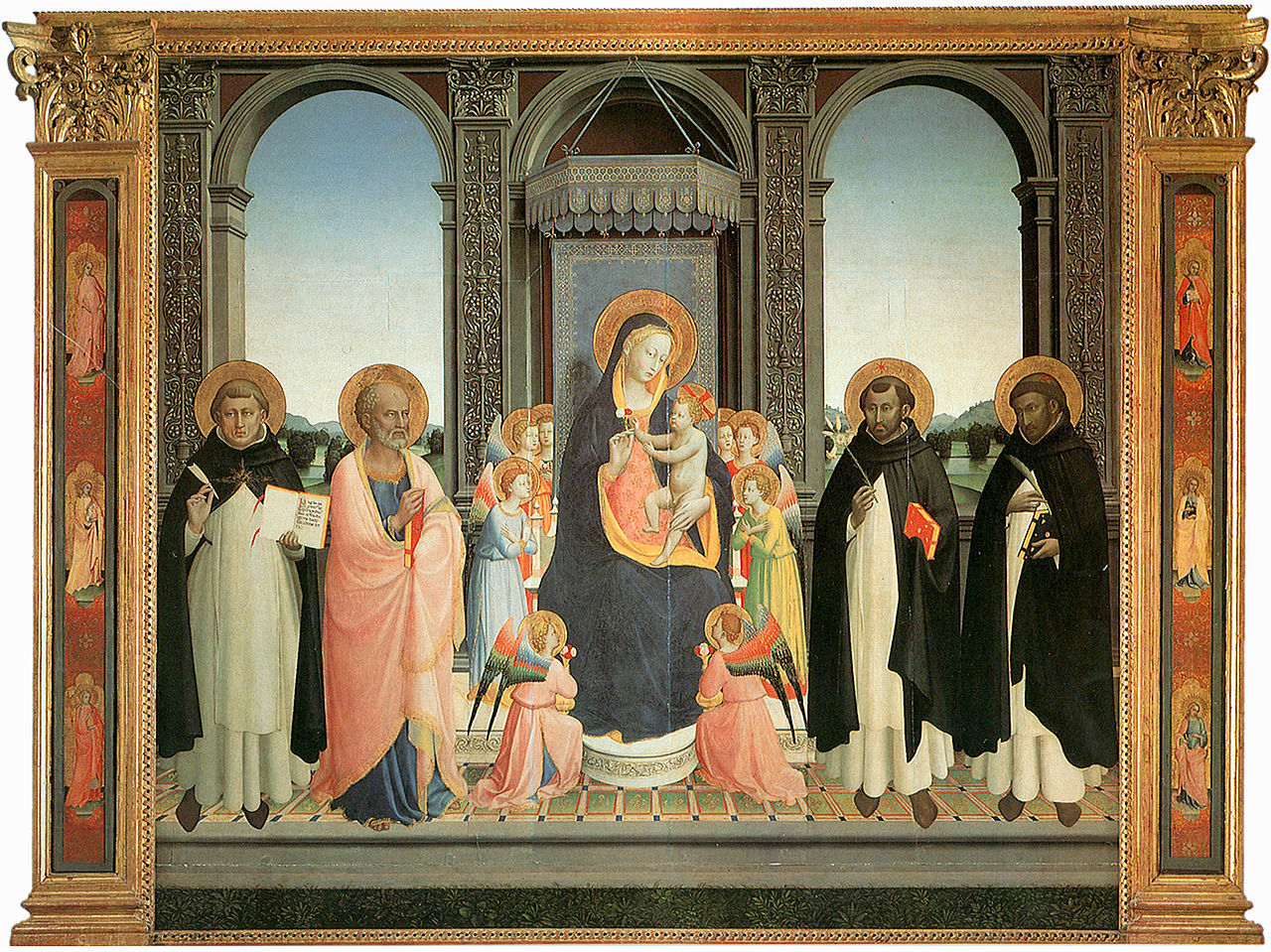 Fiesole Altarpiece by Lorenzo di Credi