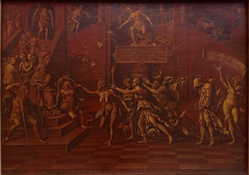 Allegory of Slander or, Allegory of Fortune by Lorenzo Leonbruno