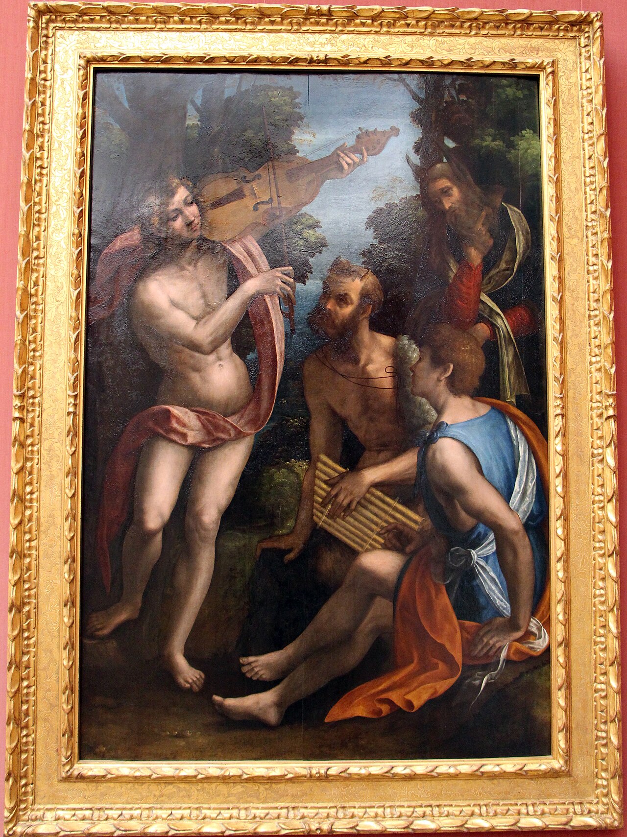 Judgement of Midas by Lorenzo Leonbruno