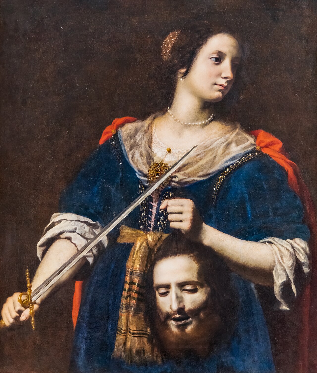 Judith with the head of Holofernes by Lorenzo Lippi
