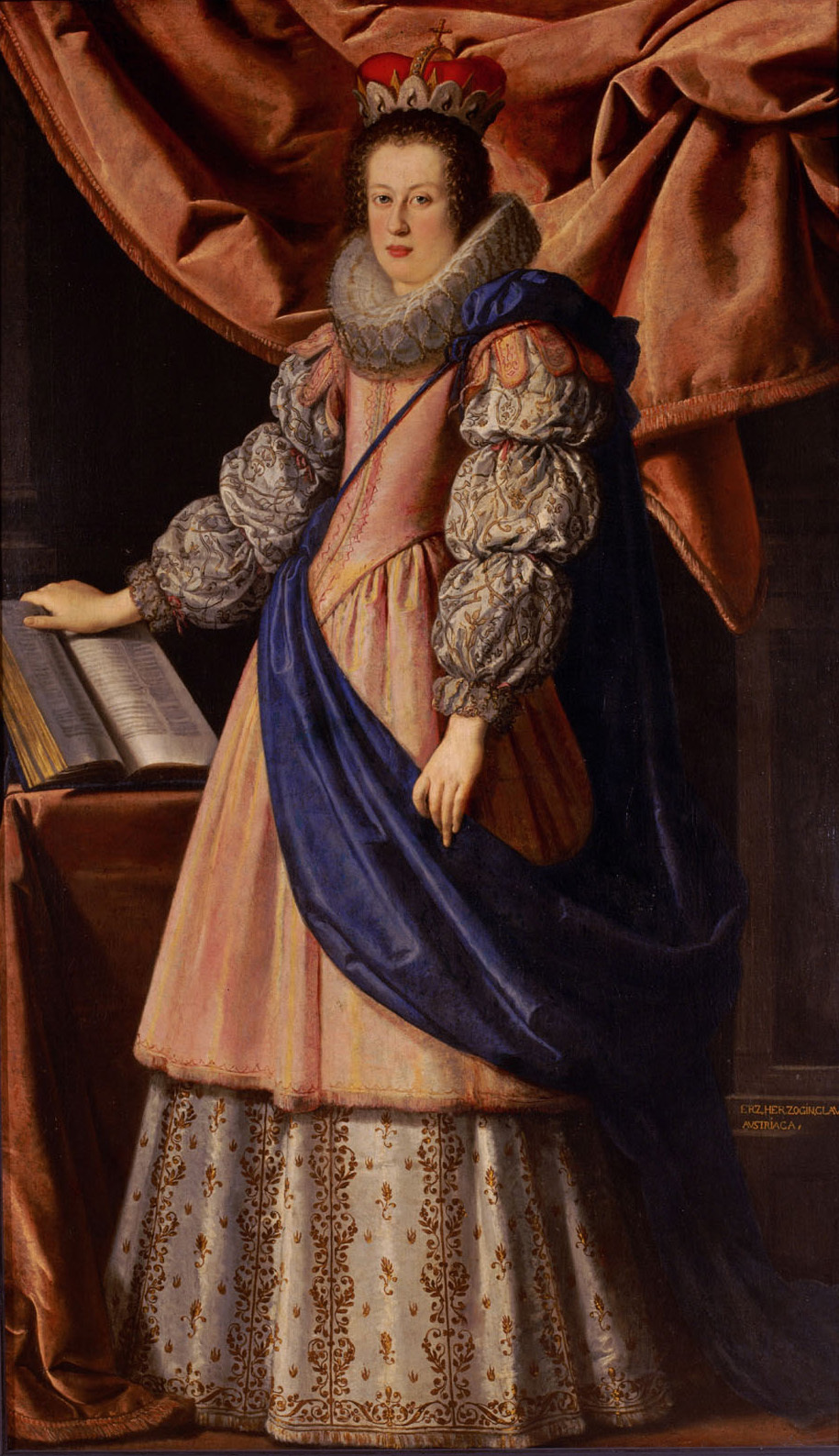 Portrait of Claudia de' Medici by Lorenzo Lippi