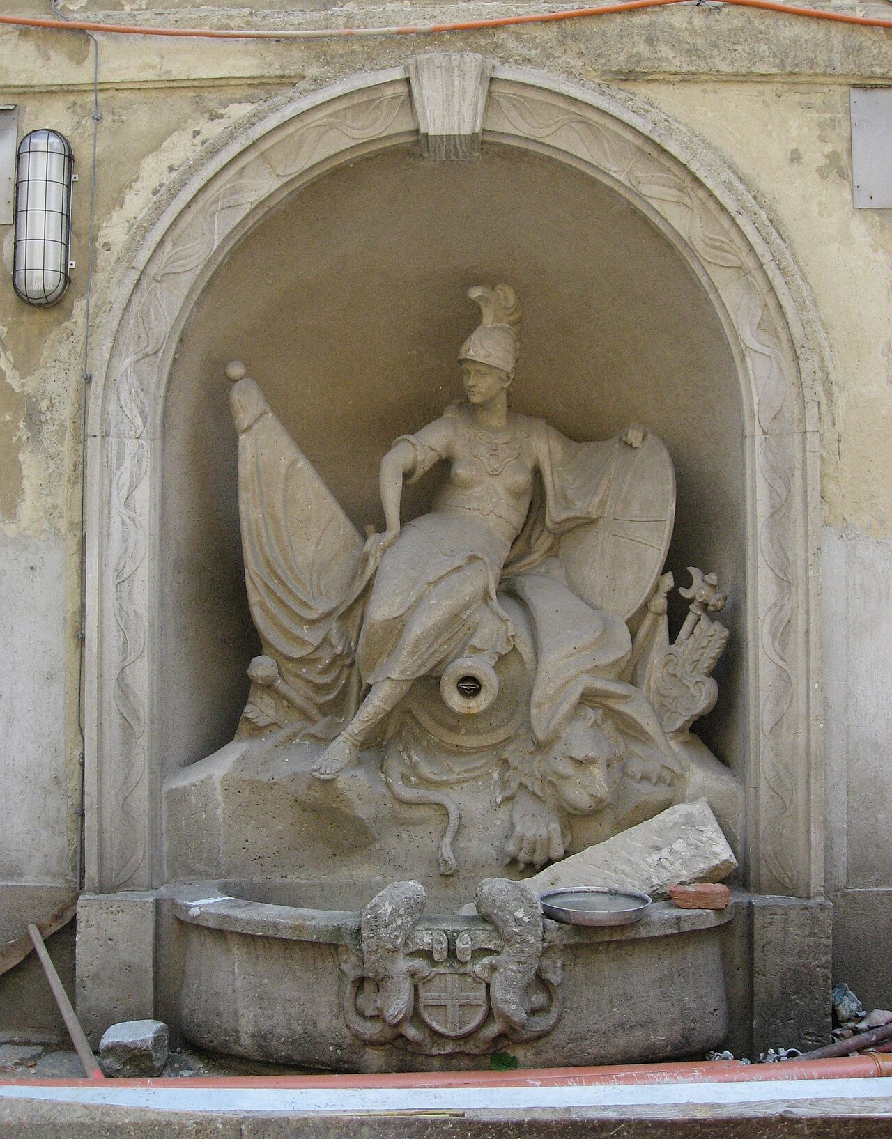 Bellonabrunnen, Vienna by Lorenzo Mattielli
