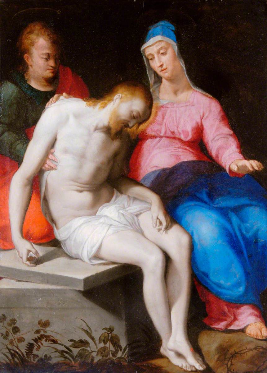 Pietà (after the school of Marcello Venusti) by Lorenzo Sabbatini