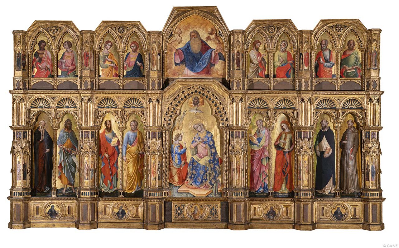Annunciation Polyptych by Lorenzo Veneziano