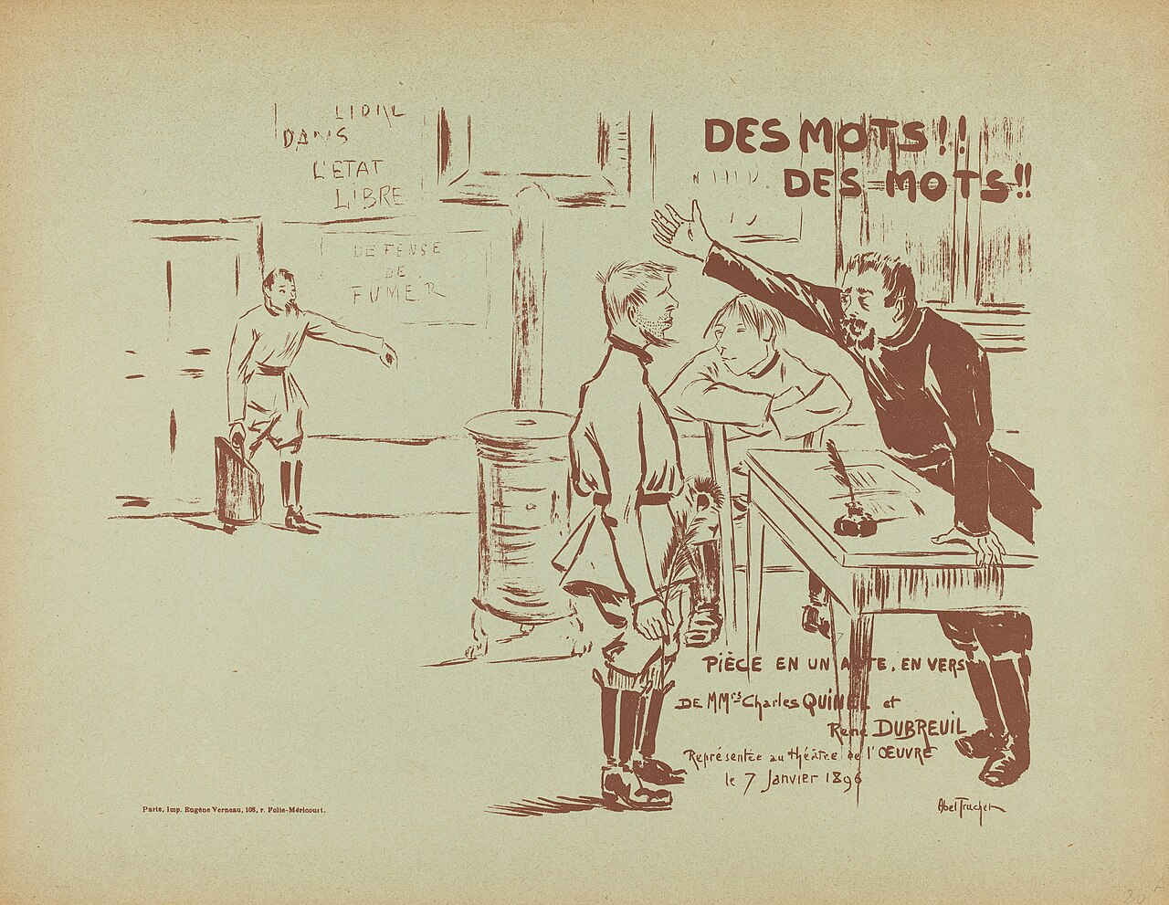 Des Mots! Des Mots! by Louis Abel-Truchet