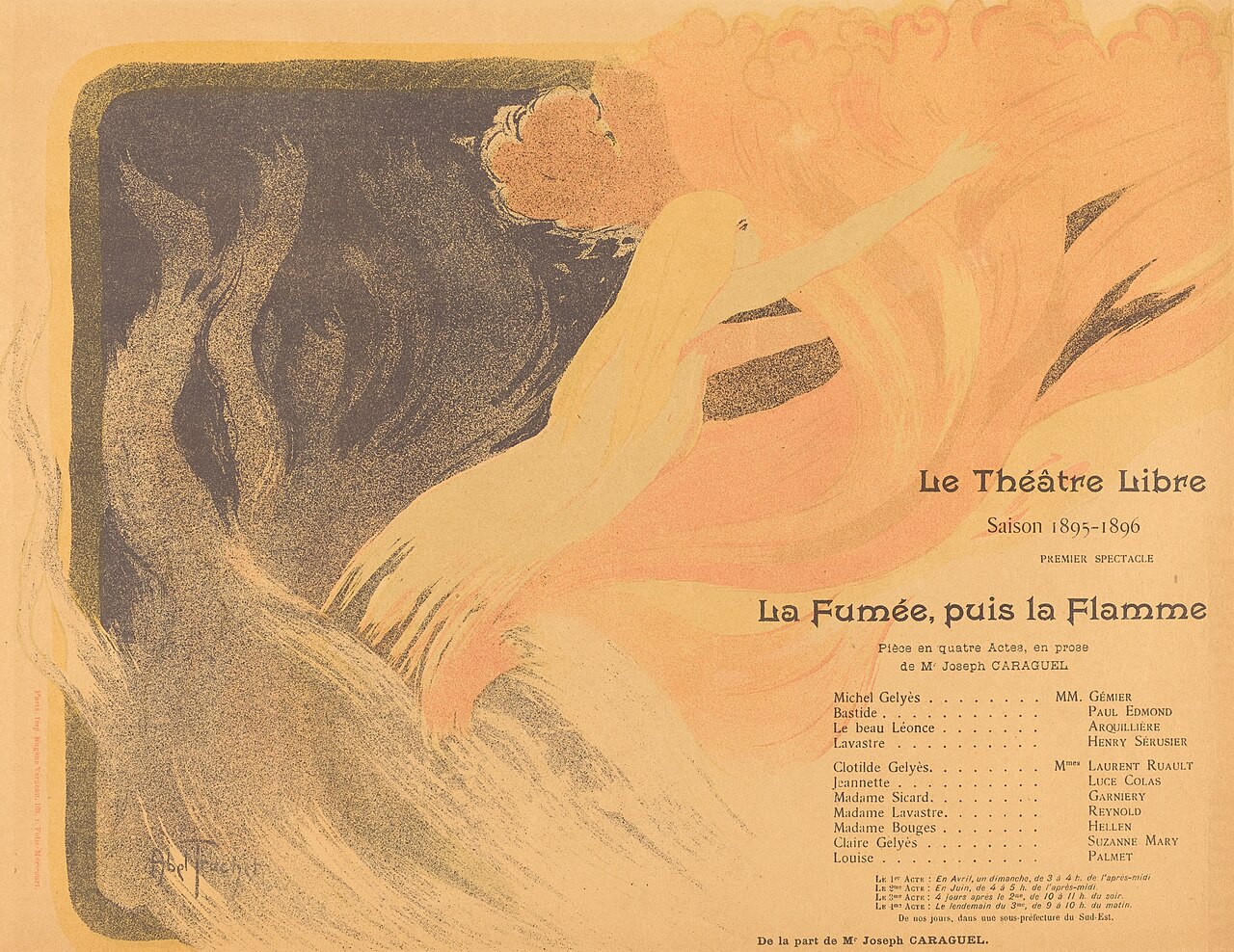 La Fumée, puis la flamme by Louis Abel-Truchet