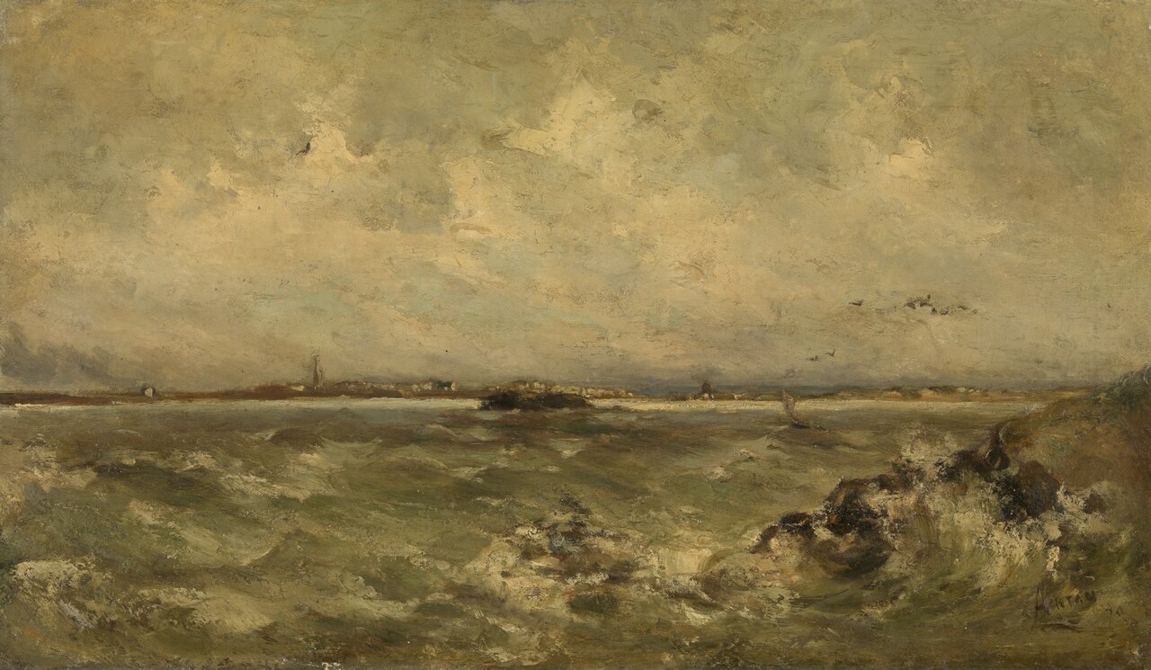 Seascape by Louis Artan