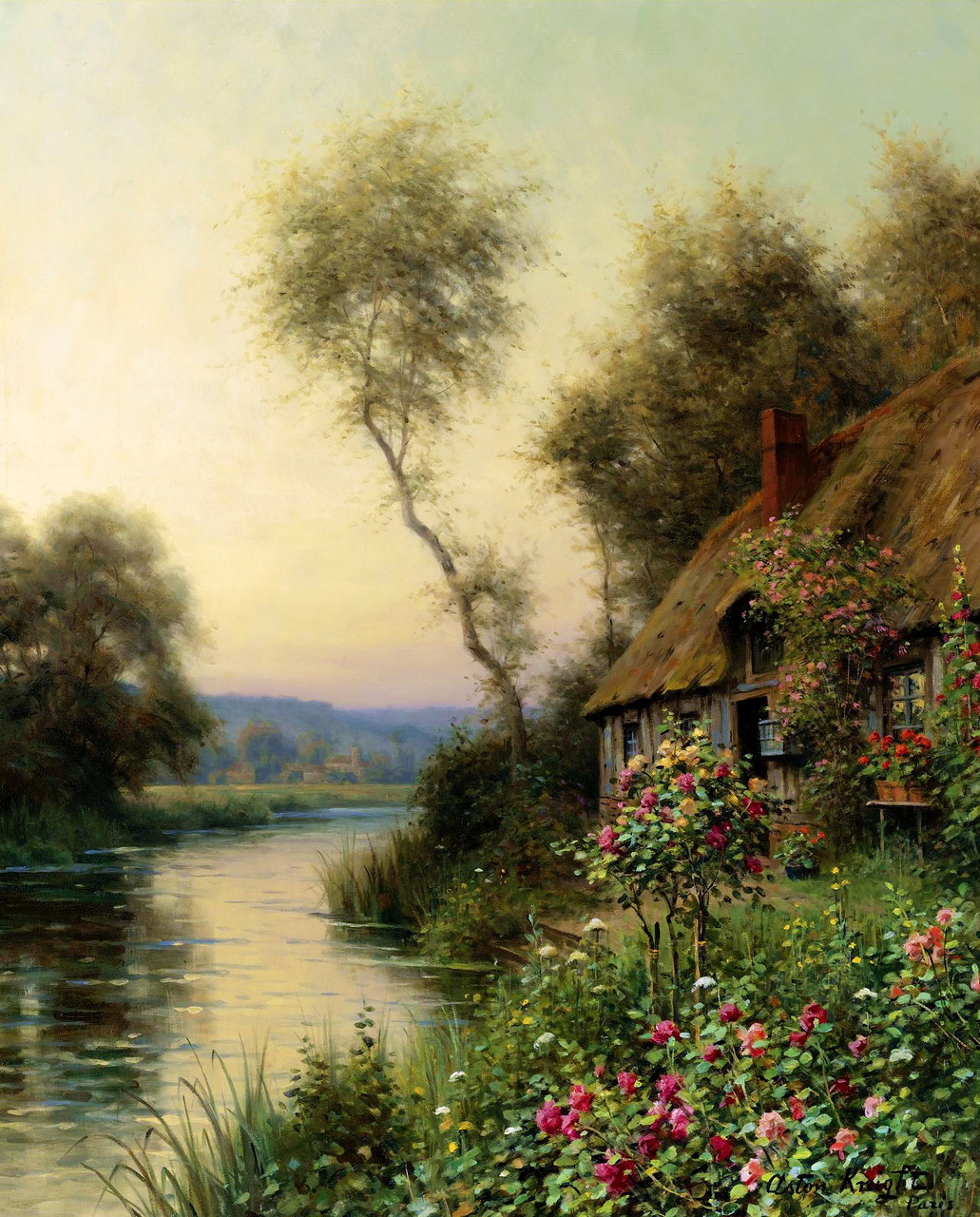 After Sunset by Louis Aston Knight
