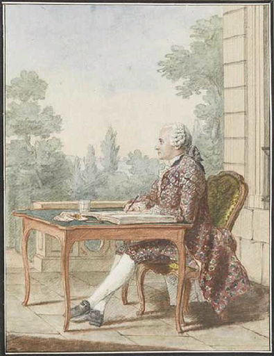 Portrait of Louis Carrogis Carmontelle