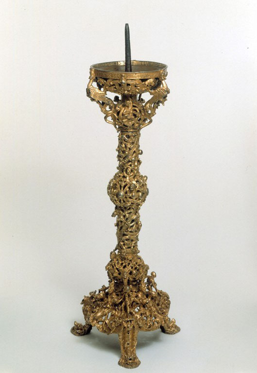 candlestick by Louis Comfort Tiffany