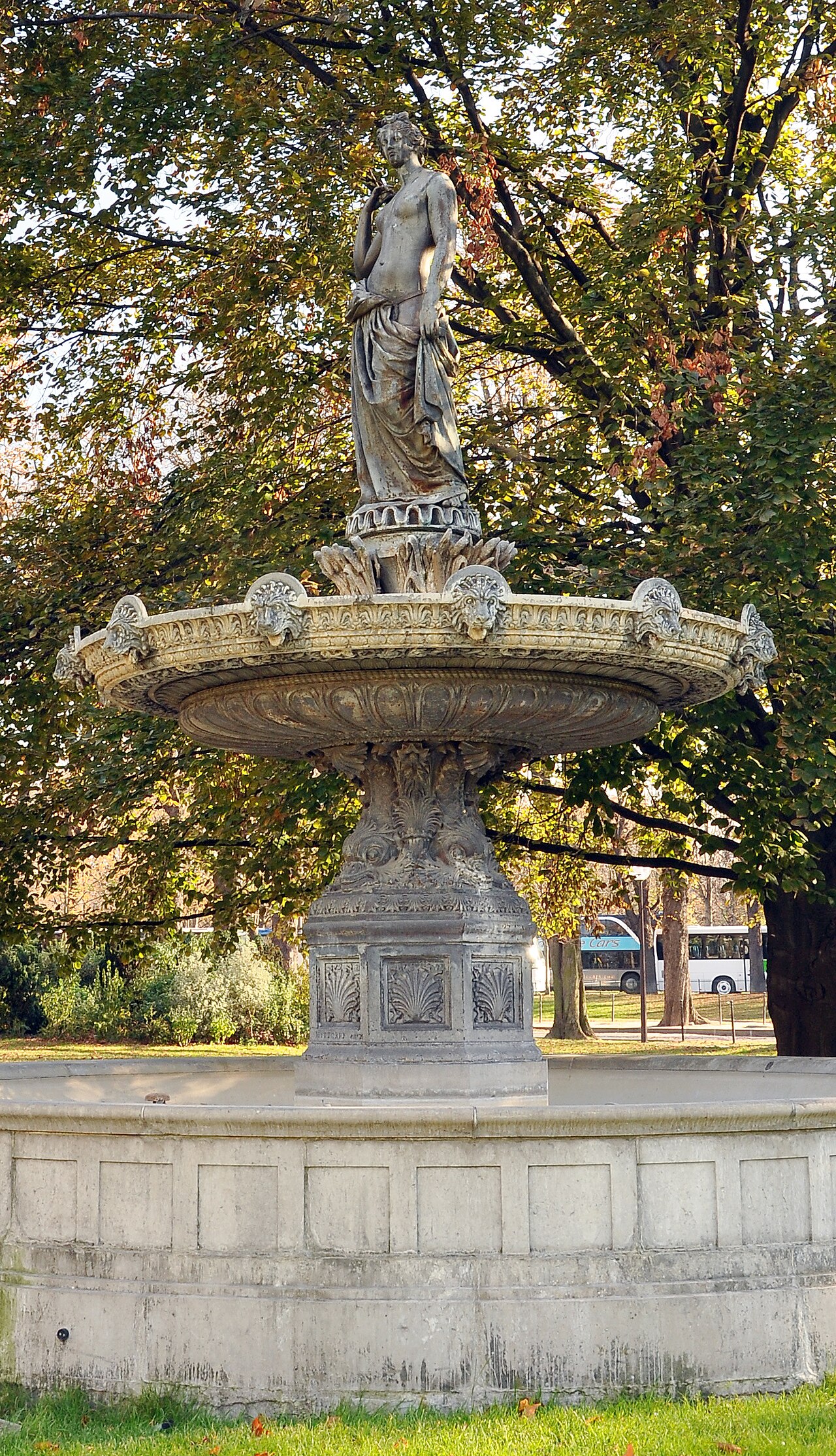 fontaine de Diane by Louis Desprez