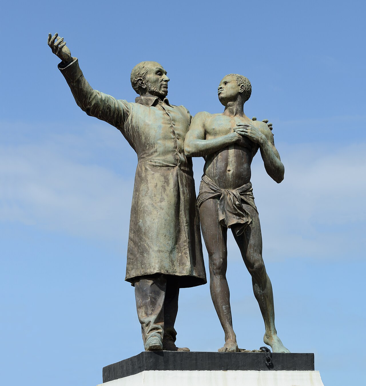 Statue of Victor Schœlcher by Louis-Ernest Barrias