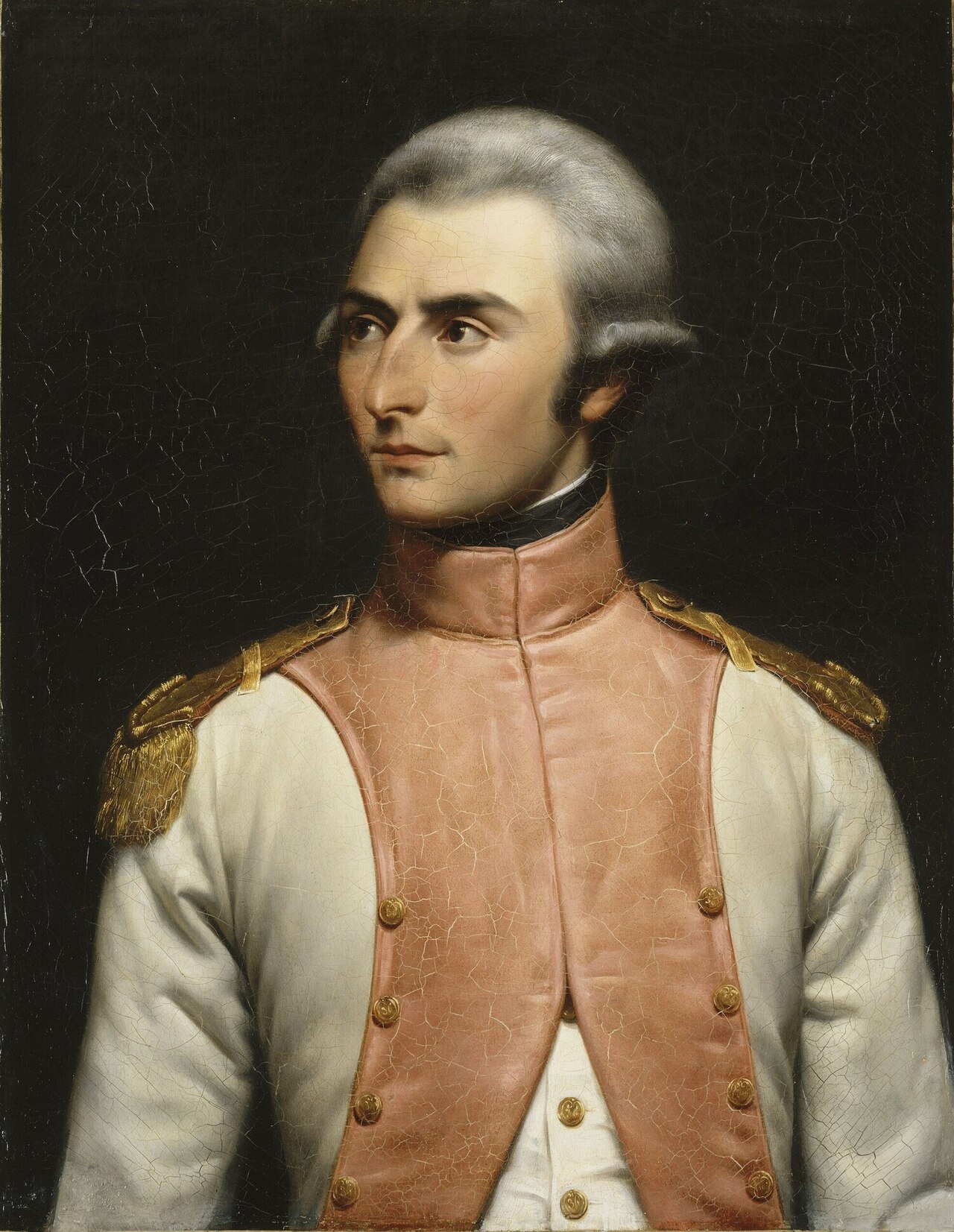 Jean-Baptiste-Jules Bernadotte, lieutenant in the 36th line regiment in 1792 by Louis-Félix Amiel