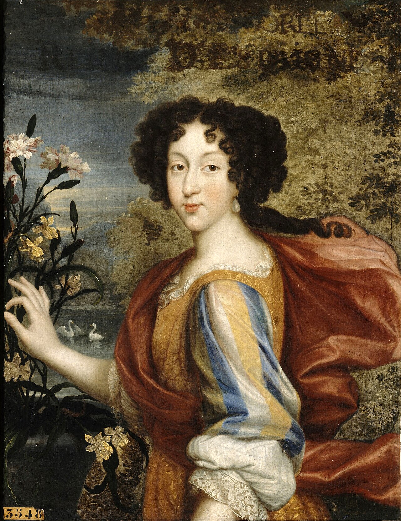 Portrait of Marie Louise d'Orléans (1662–1689) by Louis Ferdinand Elle the Elder