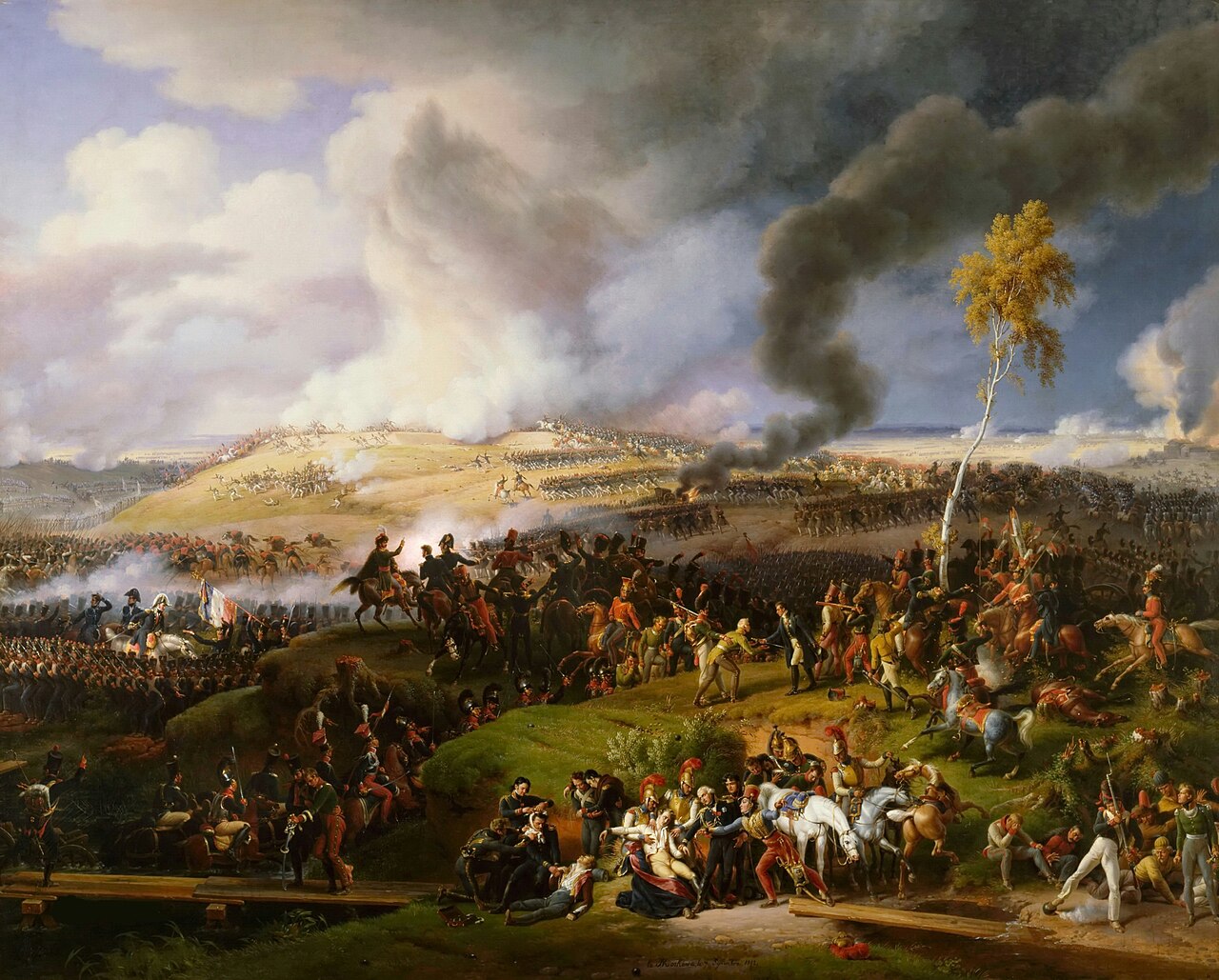Battle of Moscow, 7th September 1812 by Louis-François, Baron Lejeune