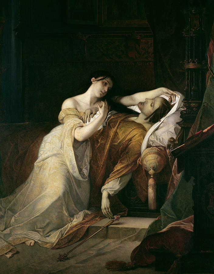Jeanne la Folle by Louis Gallait