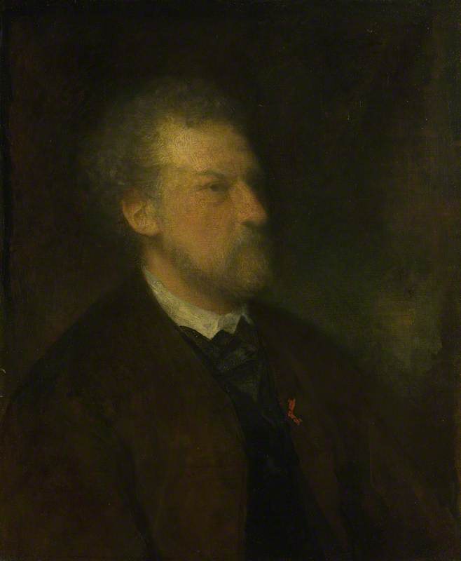 Portrait of a Man (Alexandre Bida) by Louis Gustave Ricard