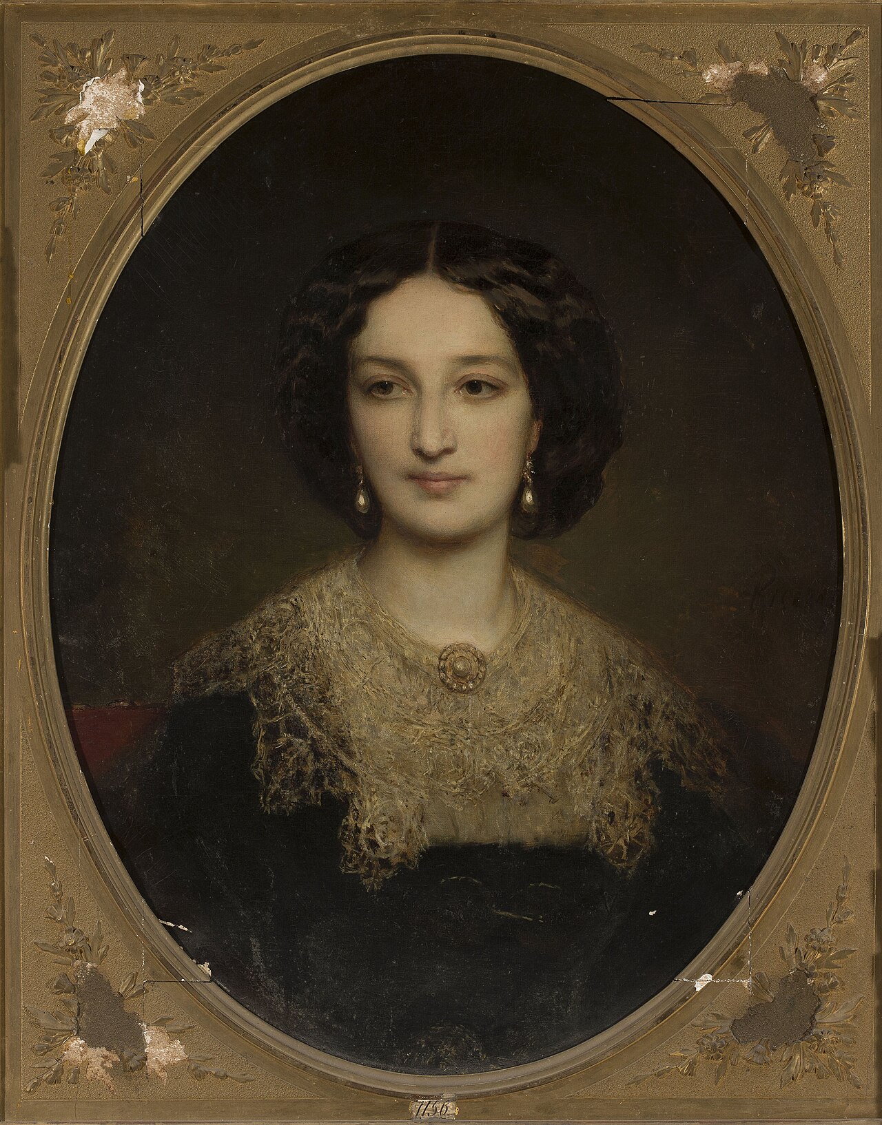 Portrait of Katarzyna Potocka née Branicka. by Louis Gustave Ricard