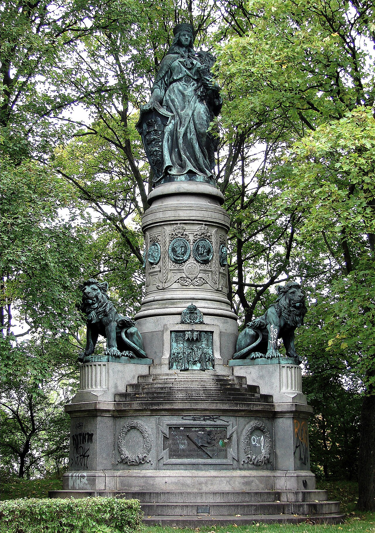 Danmarksmonumentet by Louis Hasselriis