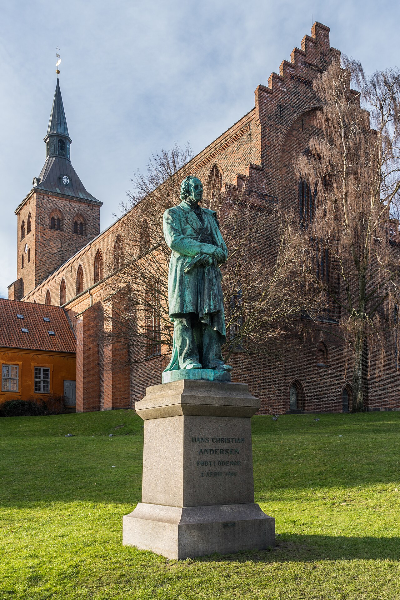 Hans Christian Andersen by Louis Hasselriis