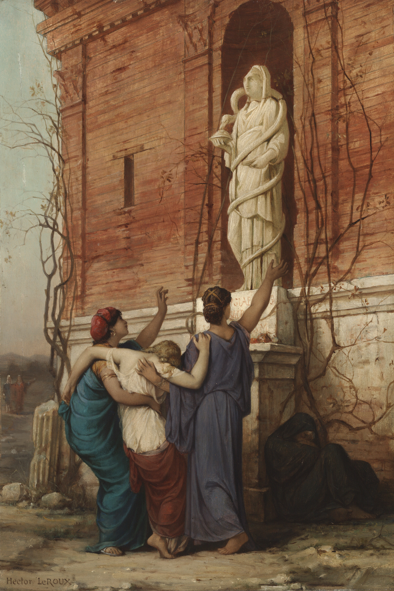 Invocation to the Goddess Hygieia by Louis Hector Leroux