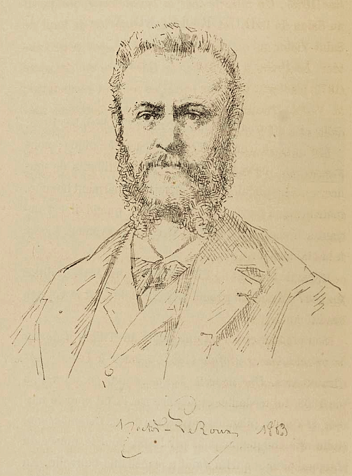 Portrait of Louis Hector Leroux