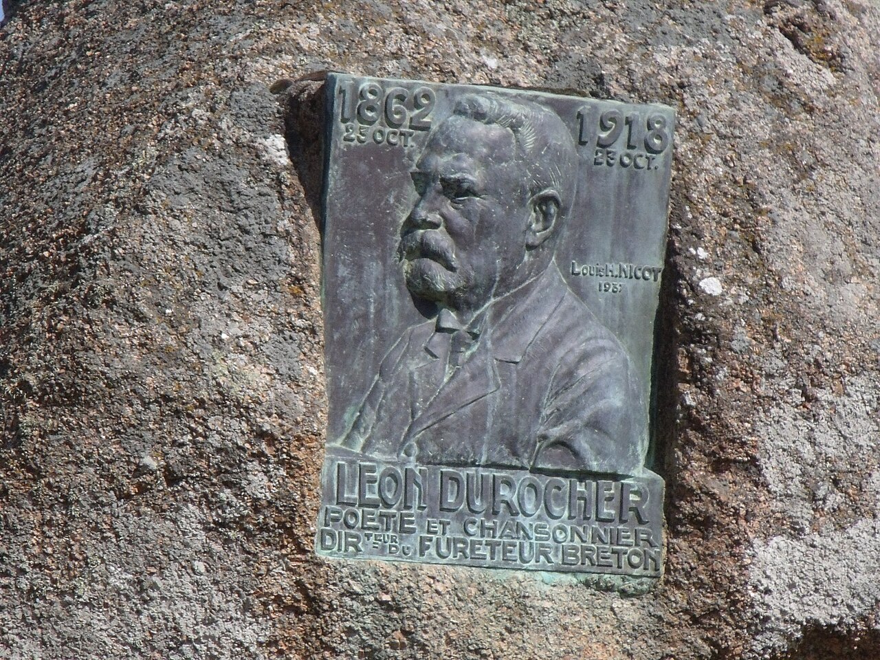 Léon Durocher by Louis Henri Nicot
