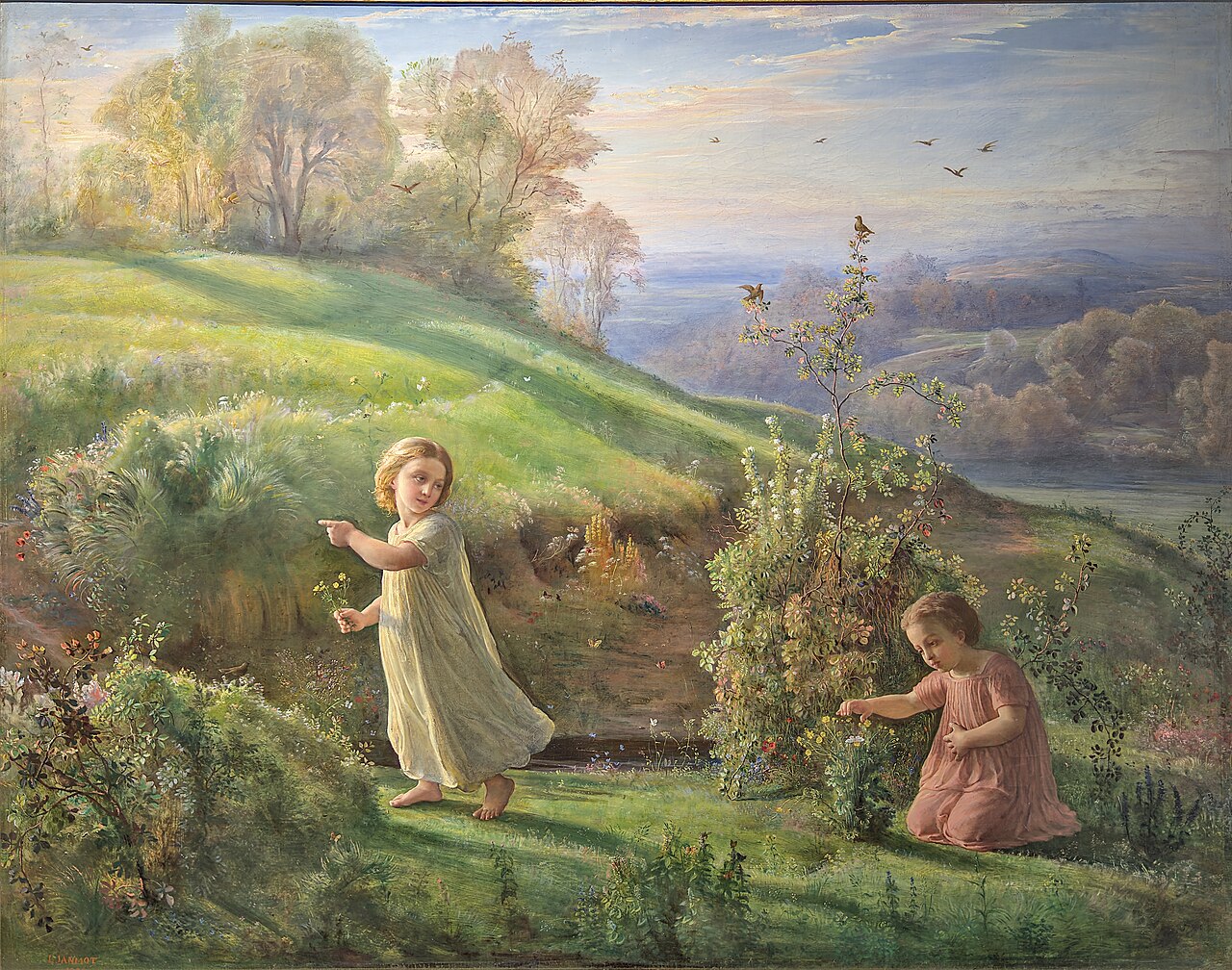 Poem of the Soul - Spring by Louis Janmot