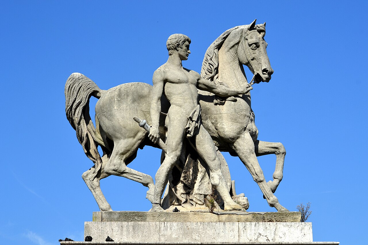 Le Cavalier romain (The Roman Horseman) by Louis-Joseph Daumas